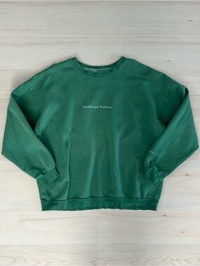 green call her daddy oversized crewneck